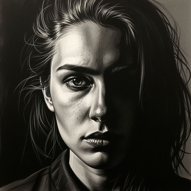 Explore Stunning Charcoal Art Created with AI gallery