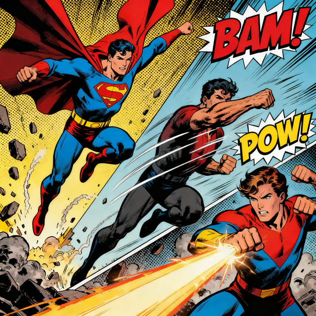 Comic Pictures - Made With AI gallery