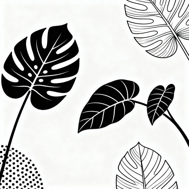 Simple Leaf Drawings gallery