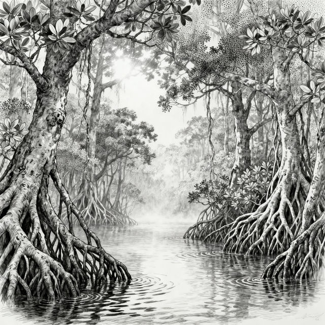 Mangrove Drawings gallery