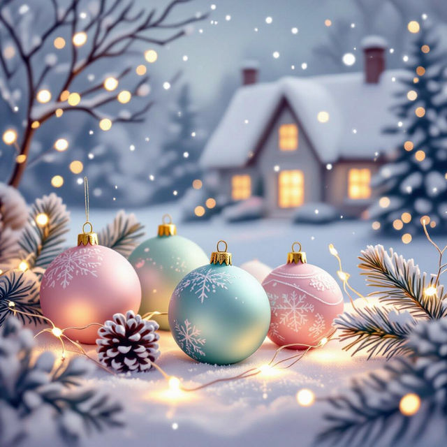 Pastel Christmas Wallpapers gallery