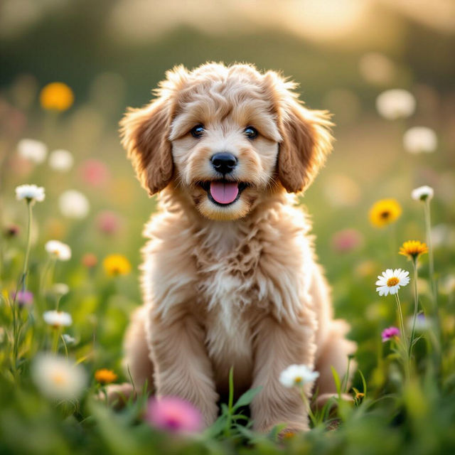 Goldendoodle Wallpapers - AI Generated gallery