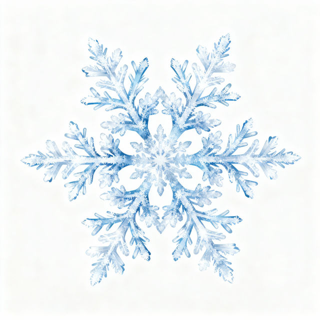 Snowflake Clip Art - AI Generated gallery