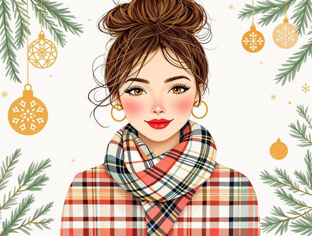 Preppy Christmas Wallpaper & Designs gallery