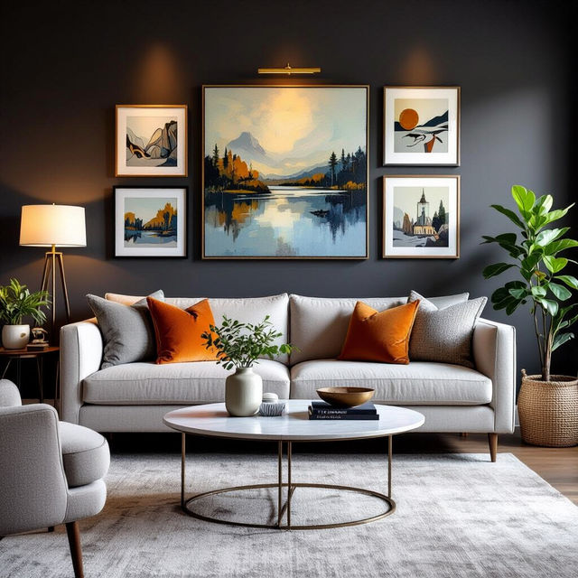 How High To Hang Pictures On Wall gallery