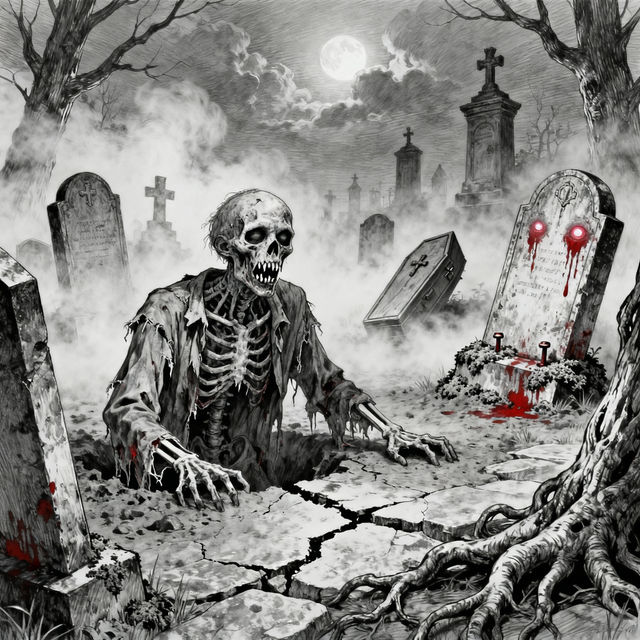 Drawing A Zombie gallery