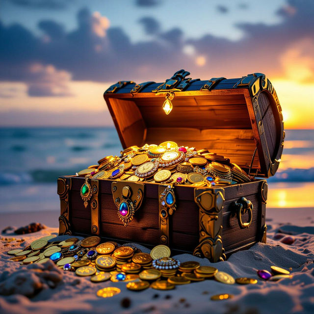 Treasure Chest Images - AI Generated gallery