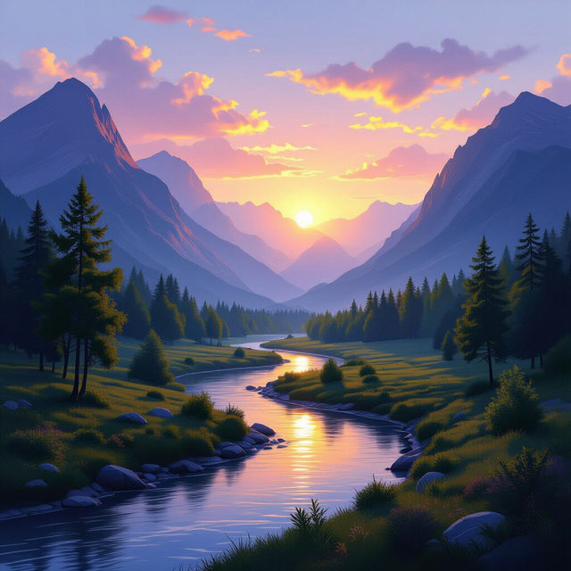 Easy Landscape Drawing Gallery gallery