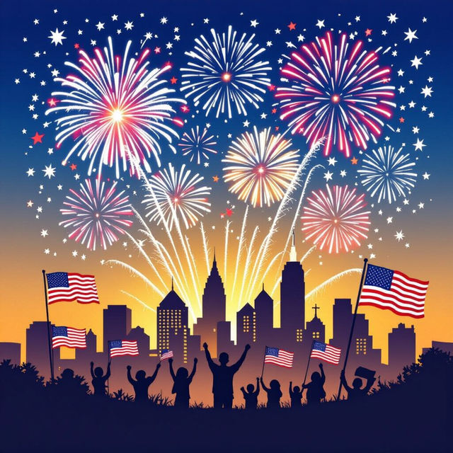 4th of July Wallpaper - Celebrate with AI gallery