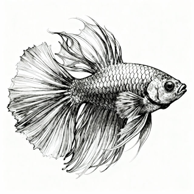 Fish Sketches - Made With AI gallery