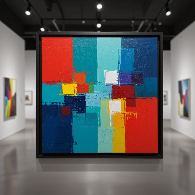 Framing Canvas Art - AI Generated gallery