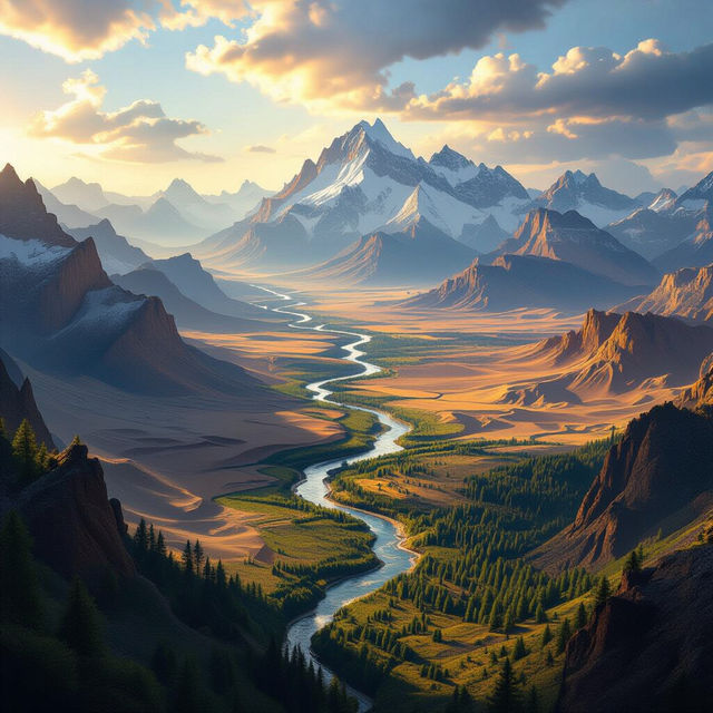 Landforms Pictures - Created With AI gallery