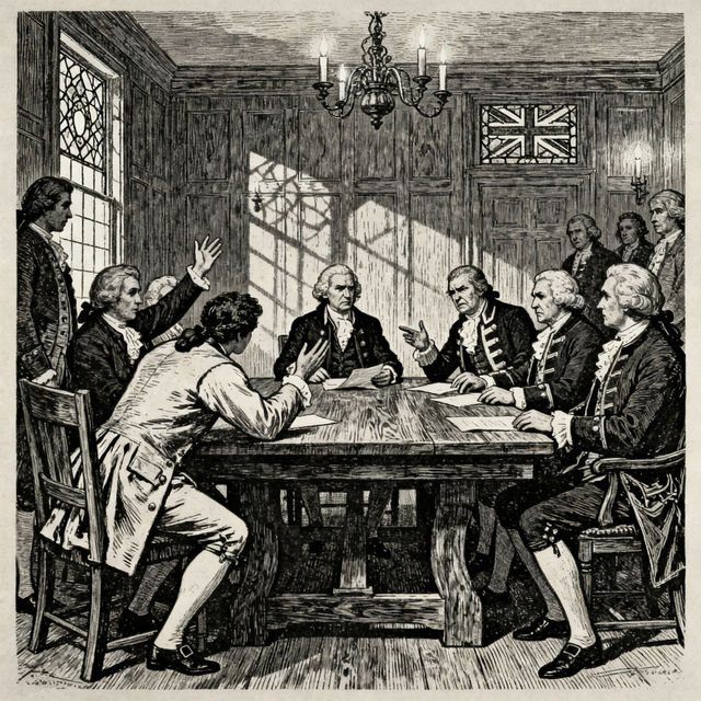 Townshend Acts Drawings - AI Generated gallery