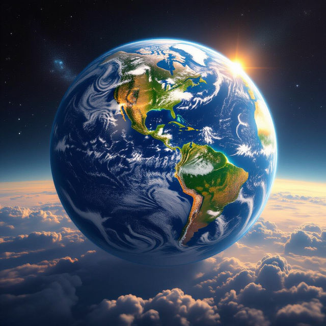 Picture Of The Earth From Space gallery