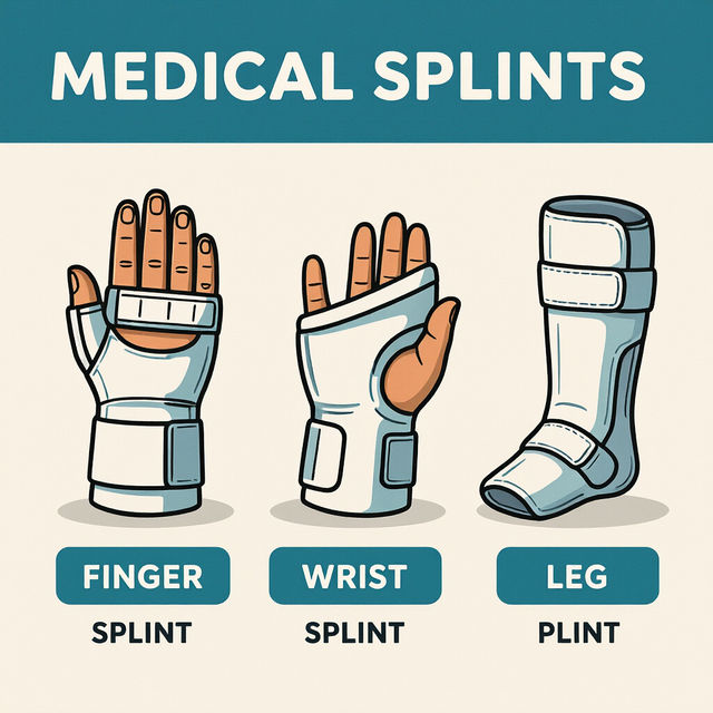 Types Of Splints With Pictures gallery