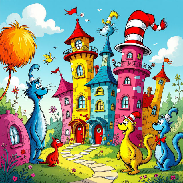 Dr Seuss Art - Made With AI gallery