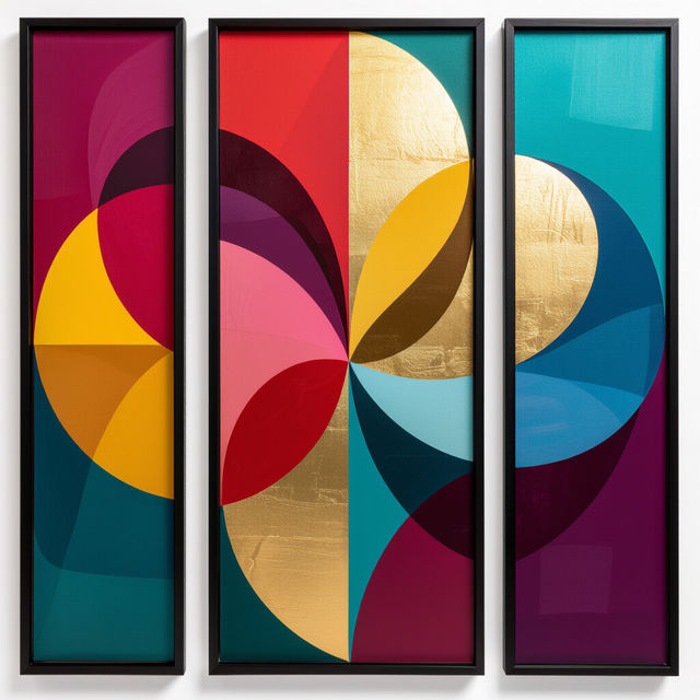 Framed Abstract Wall Art Sets gallery
