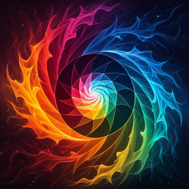 Stunning Fire Art Created With AI gallery