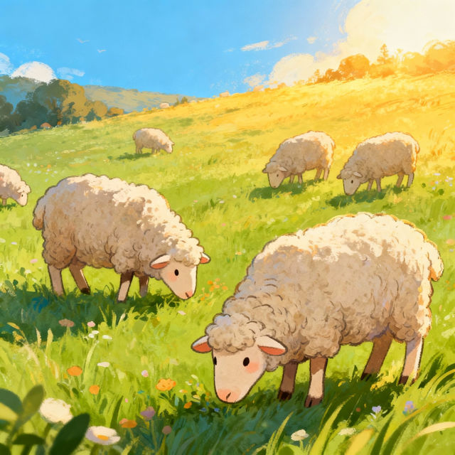 Drawing Sheep - AI Generated Art gallery