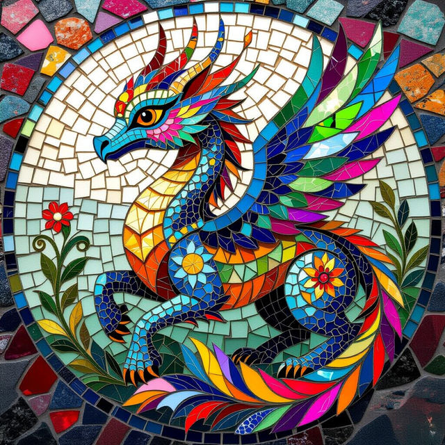 Mosaic Art - Made With AI gallery