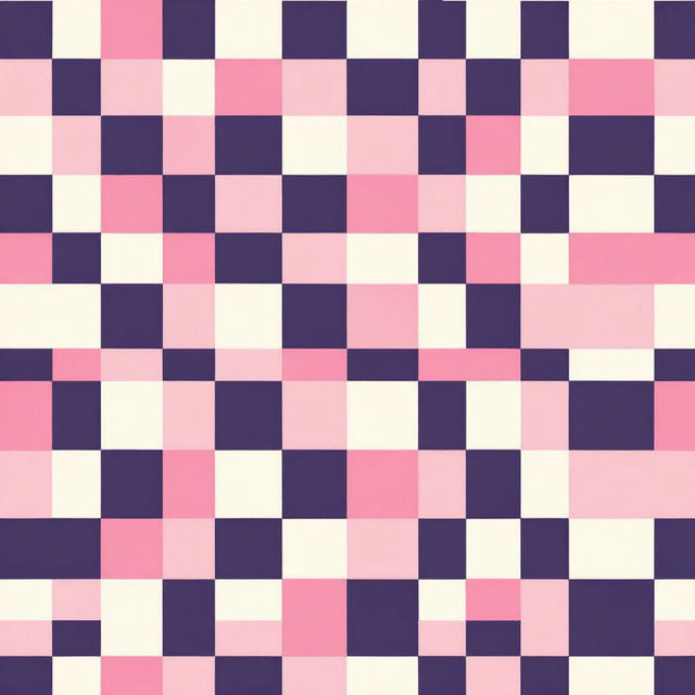 Preppy Checkered Wallpaper - AI Generated gallery