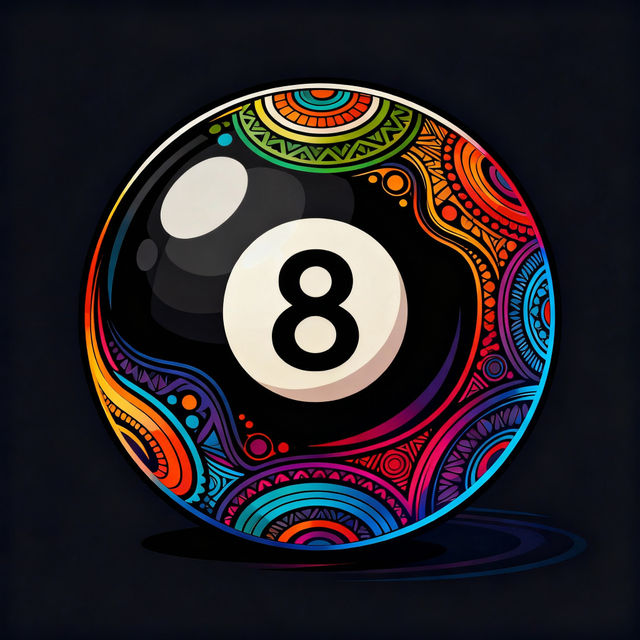 8 Ball Drawings - AI Generated Art gallery