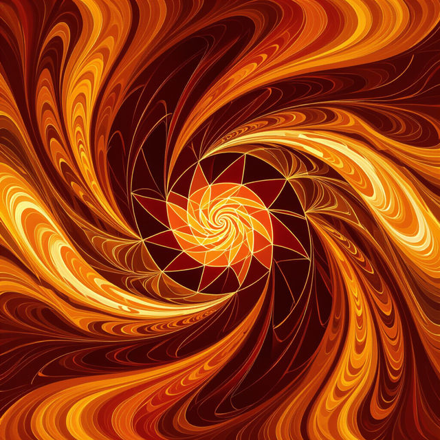 Orange Wall Art - AI Generated gallery