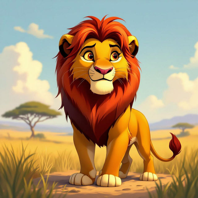 Simba Drawings - AI Generated gallery
