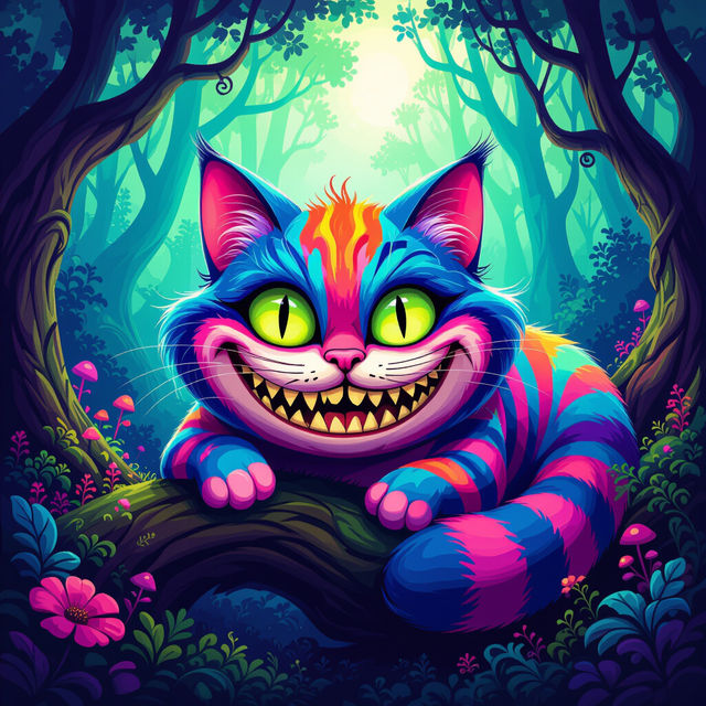 Cheshire Cat Wallpaper gallery
