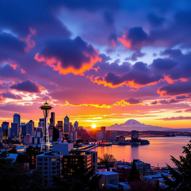 Seattle Wallpapers - Made With AI gallery