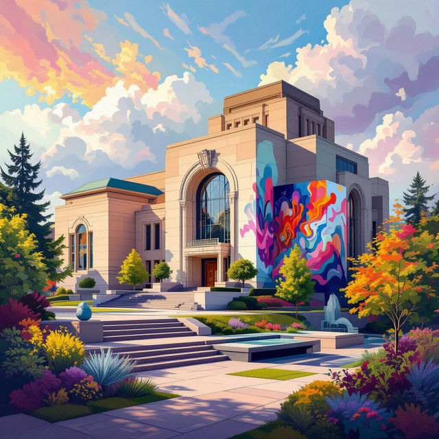 Portland Art Museum Photos - AI Generated gallery