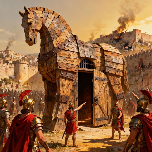 Trojan Horse Drawings gallery