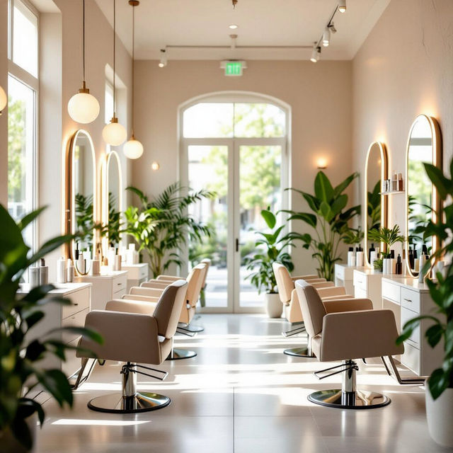 Salon Pictures - AI Generated gallery