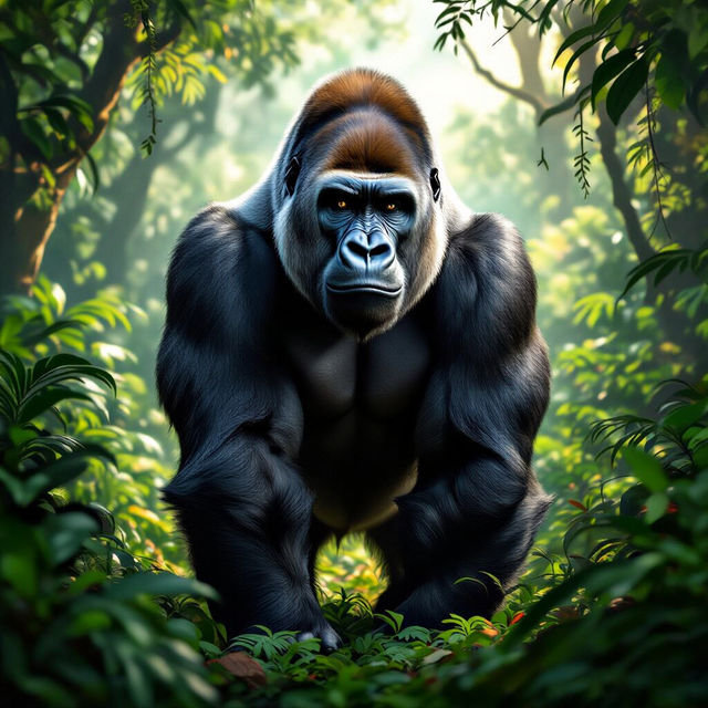 Gorilla Pictures - AI Generated gallery