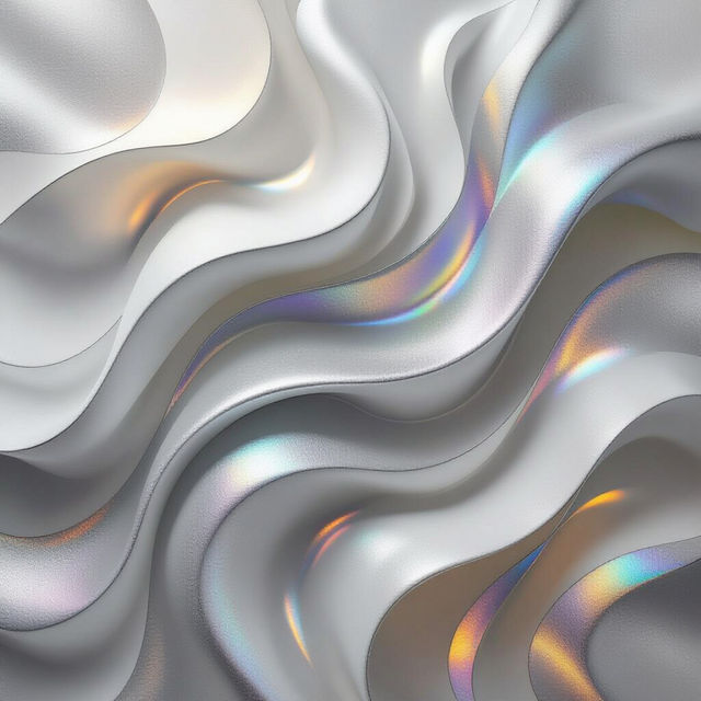 White and Silver Wallpapers - AI Generated gallery