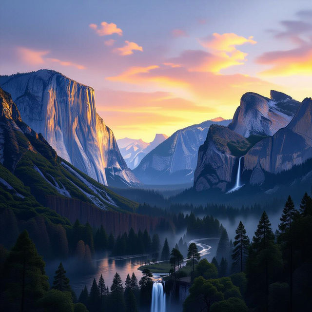 Yosemite Wallpapers - AI Generated gallery