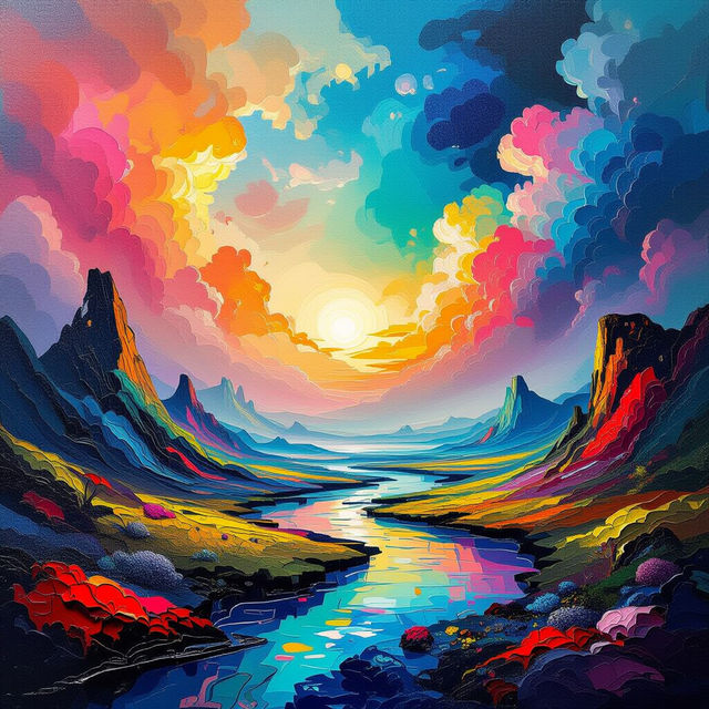 Art With Texture - AI Generated gallery