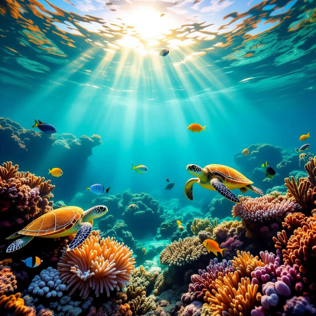 Under The Sea Pictures - AI Generated gallery