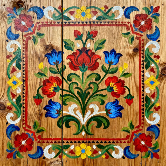 Rosemaling Art gallery