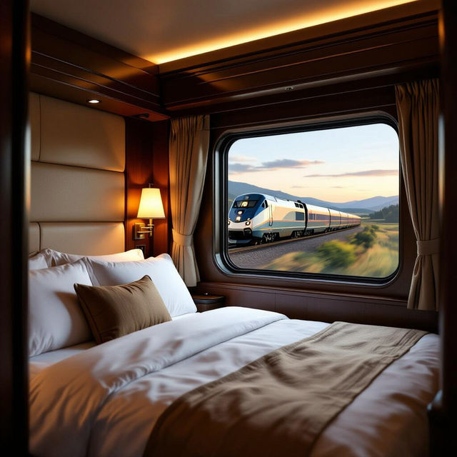 Amtrak Bedroom Suite Pictures - AI Generated gallery