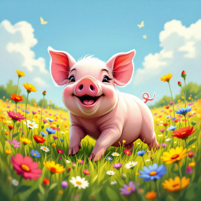 Pictures of Pigs - Made With AI gallery