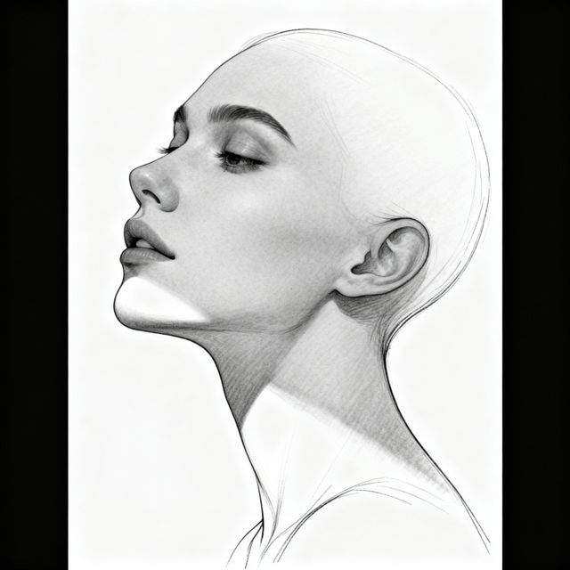 Drawing Of A Person - Easy AI Creations gallery