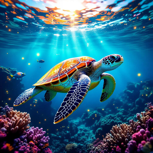 Turtle Wallpapers - Made With AI gallery