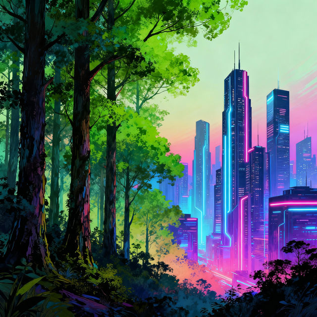 Hybrid Drawing Art gallery