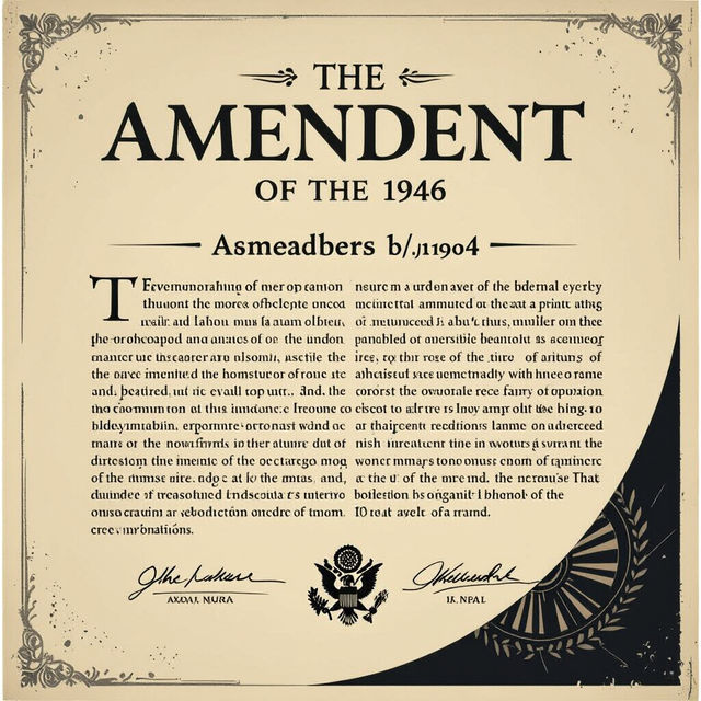 Amendment Pictures - AI Generated gallery