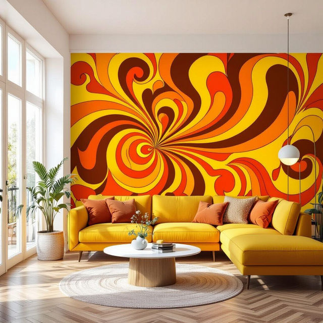 Generate 70s Wallpaper with AI gallery