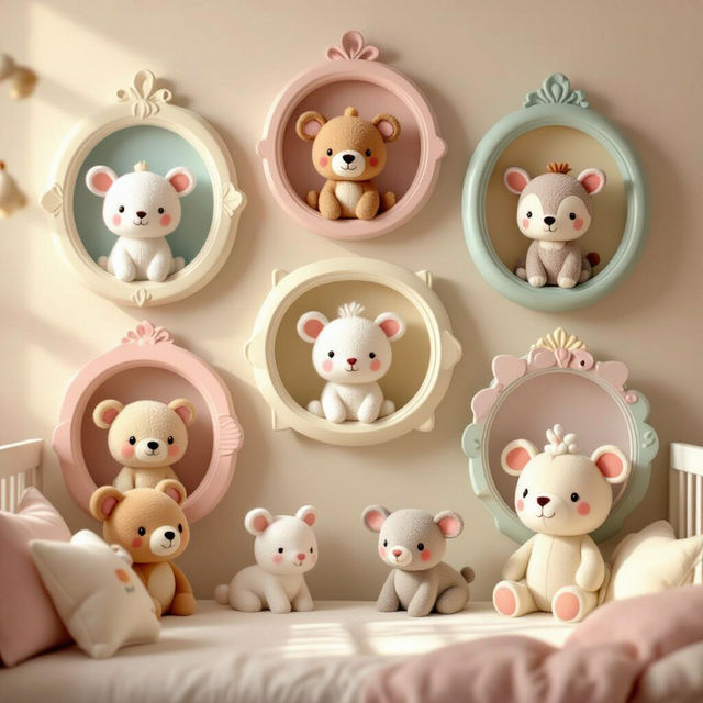 Nursery Picture Frames - Created with AI gallery