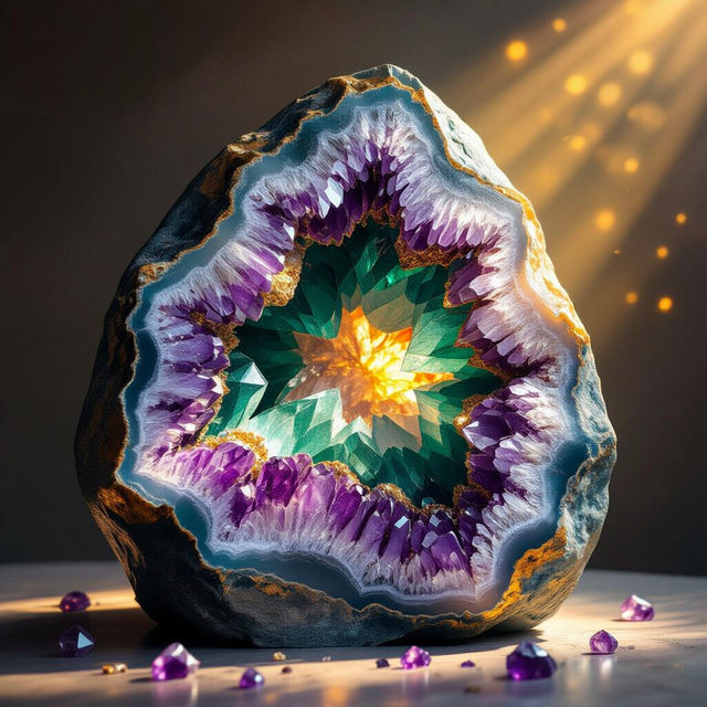 Geode Art - Made With AI gallery