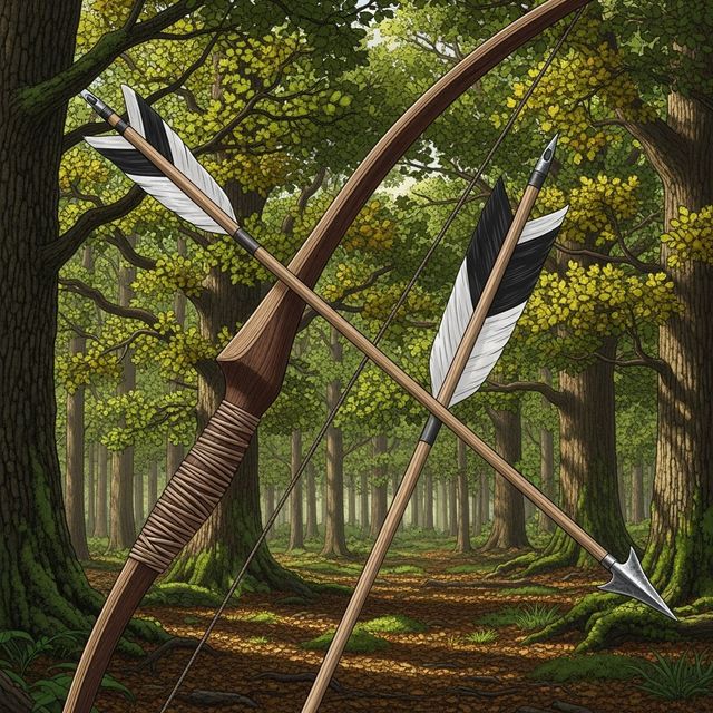 Explore Bow and Arrow Drawings gallery