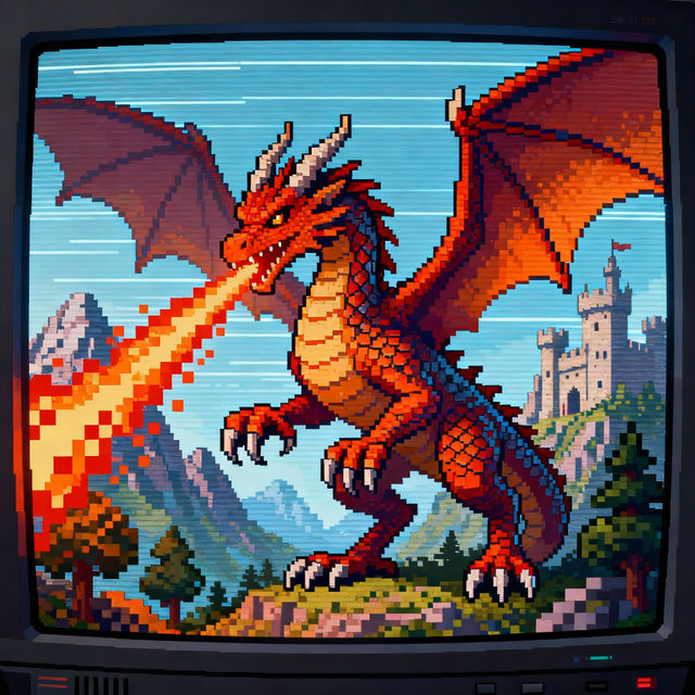 Dragon Pixel Art gallery